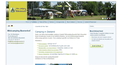 Desktop Screenshot of minicampingboerenhof.nl